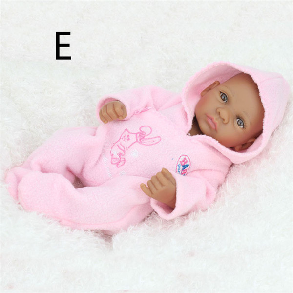 Hottest Sale Christmas Gift Kids Playmate Preschool Education Baby Reborn Toys Children Dolls 28 cm Simulation Reborn Dolls Gifts Silicone