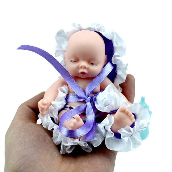 Realistic Rebirth Doll Cute Sleeping Newborn Baby Babies Girl Kids Toys Gifts Simulation Pocket Baby for children