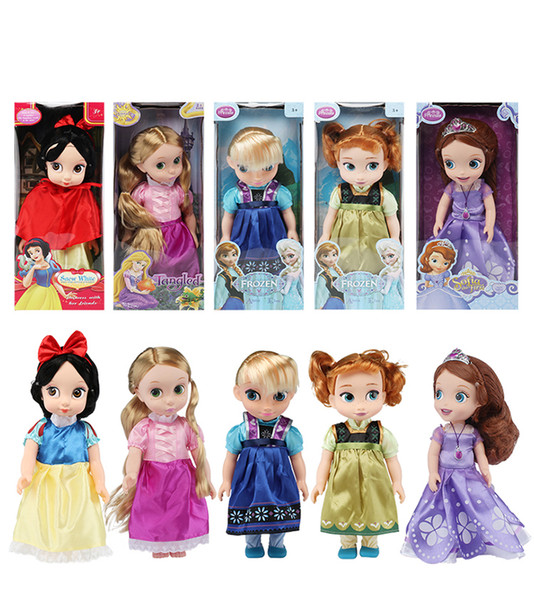 Fashion first princess doll VINYL toy boneca accessories Doll For Kids Best Gift