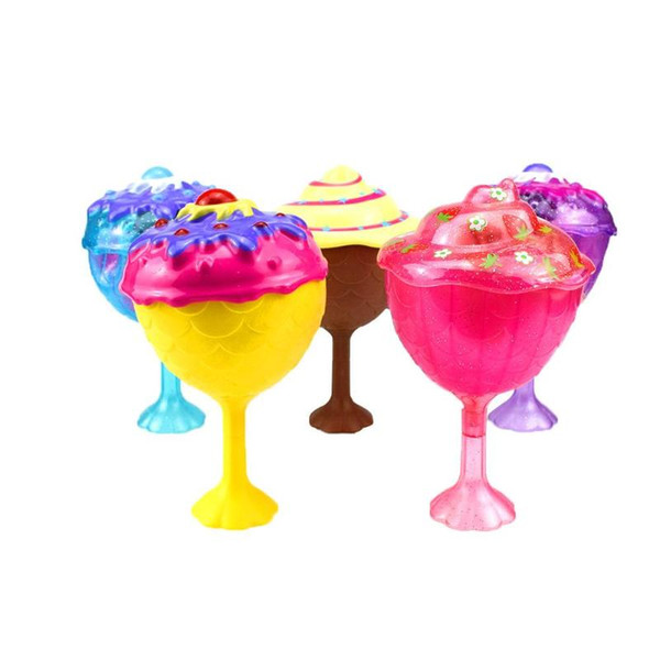 Cartoon Cute Girls Cupcake Toys Ice Cream Princess Doll Toy Children Gift Pretend Play Early Education Toy