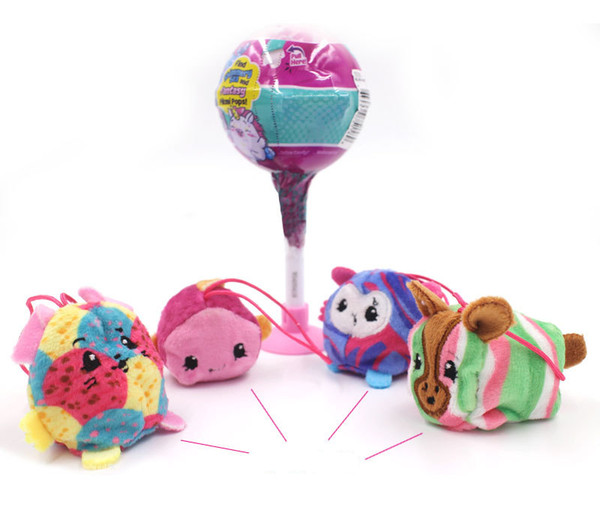 Anime Lollipop Balls Stored LOL Dolls Scented Plush Doll Surprise ball Cartoon Baby Dolls Figures Action Toys For Kid