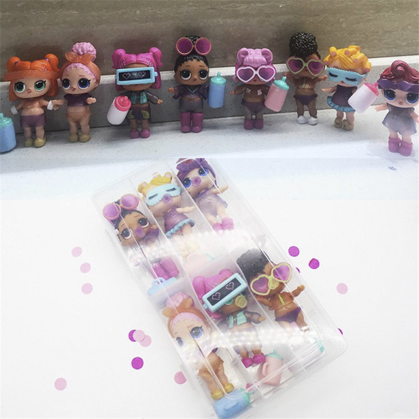 6Pcs/lot LoL Doll High-quality Can Change Clothes Fashion Dolls Toy LoL Dolls Action Figure Toys Girl Gift