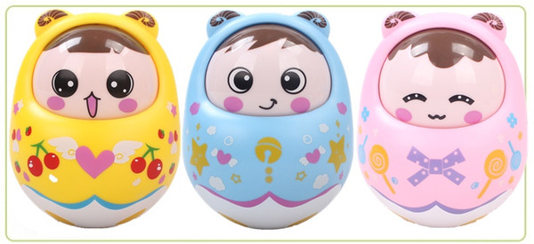 free shipping Nodding doll tumbler baby educational early childhood infants and young children 0-1 years old children amphibious built bell