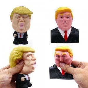 Donald Trump Stress Squeeze Ball Jumbo Squishy Toy Decor Squeeze Fun Joke Props Gift toys Cool Novelty Pressure ReliefKids Doll K175