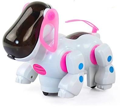 Electronic Pets suzakoo Eletronic puppy walking shaking head wagging tail machine dog robot action figure toy