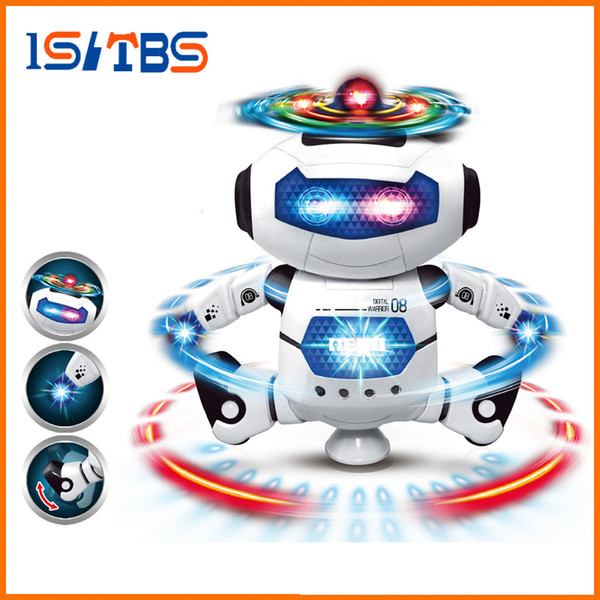 New Smart Space Dance Robot Dog Electronic Walking Toys With Music Light Christmas New Year Gift For Kids Astronaut Toy to Child