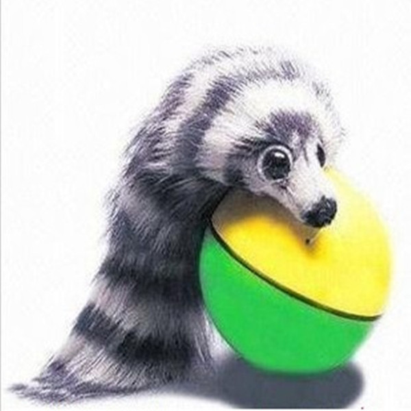 New Pet Weasel Funny Motorized Rolling Ball Appears Jump Moving Alive Toy beaver Chases Ball Electronic Pets IC654