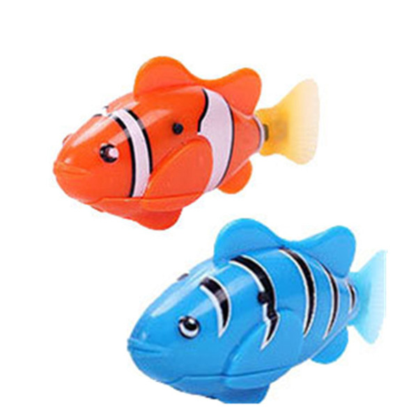 Funny Swim Electronic Robofish Activated Battery Powered Robo Toy Fish Robotic Pet for Fishing Tank Decorating Fish A185