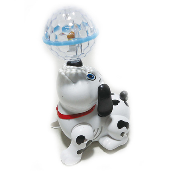 Baby young children's toys electric dog innovation dynamic music dance rotate 360 degrees dream all over the sky star light