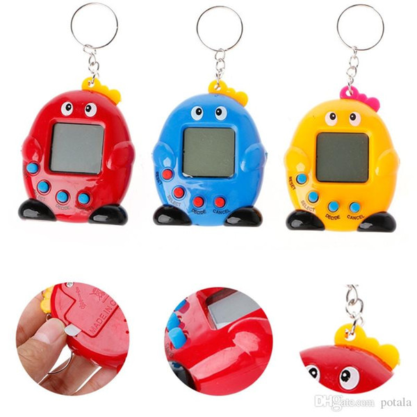 Christmas Gift- 5 Style Electronic Pets Tamagotchi Kids Toys Multi Cyber Pets Tamagochi Toy For Children Xmas Birthday Kids Toys Red Green