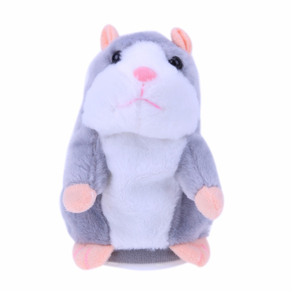 2017 hot Talking Hamster Electronic Pets Talking Baby Toys Plush Dolls Sound Record Speaking Hamster Talking Toy Toys for Children