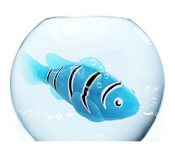 Original Robo fish Robofish Electric Toy Robo Fish Emulational Toy Robot Fish Electronic pets Creative Baby toys LED Robot Fish with Box