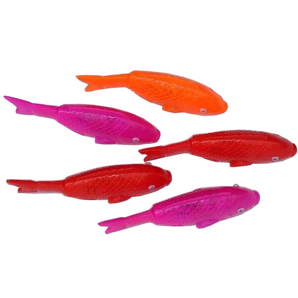 The stall selling electric fish tail wagging luminous luminous sounding toys wholesale carp