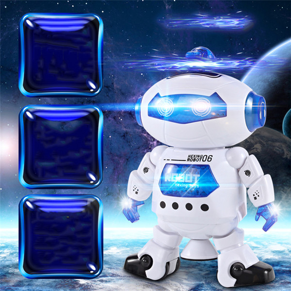 Dancing Robert Electronic Toys With Music And Lightening Best Gift For Kids Model Toy Fast Free Shipping