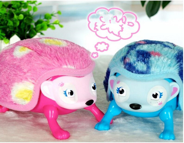 Kids Interactive Hedgehog Toy Baby Electronic Hedgehog Pets Toys Kids Novelty Christmas Gifts Toys DXT 001