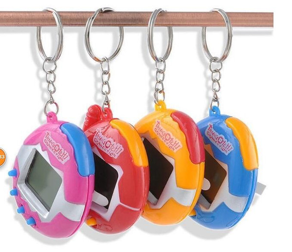 2017 wholesale Funny Toys Vintage Retro 49 Pets In One Virtual Pet Cyber Toys Tamagotchi Digital Pet Child Toy 3 Colors Random 