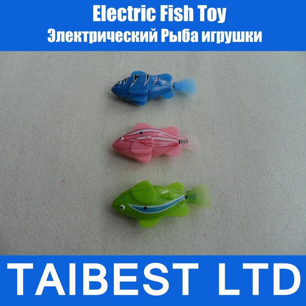 Novel Electric Fish Toy Electronic Robofish Creative Baby toys 3pcs/lot