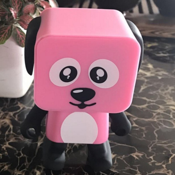 New Bluetooth Speakers Portable Mini Electronic Dancing Dog Robot Toy Wireless Stereo Speakers For xiaomi samsung huawei apple phone