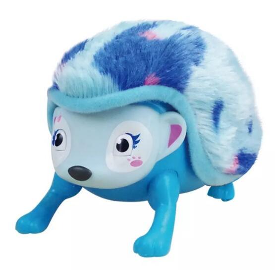 Cute Interactive Pet Hedgehog with Multi-modes Lights Sounds Sensors Light-up Walk Roll Headstand Toys