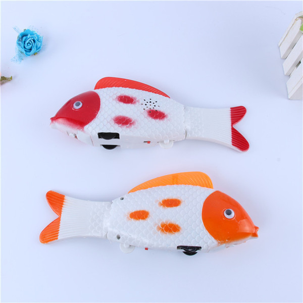 Xinqite run electric music light fish will run yaotoubaiwei electric fish fish free toys