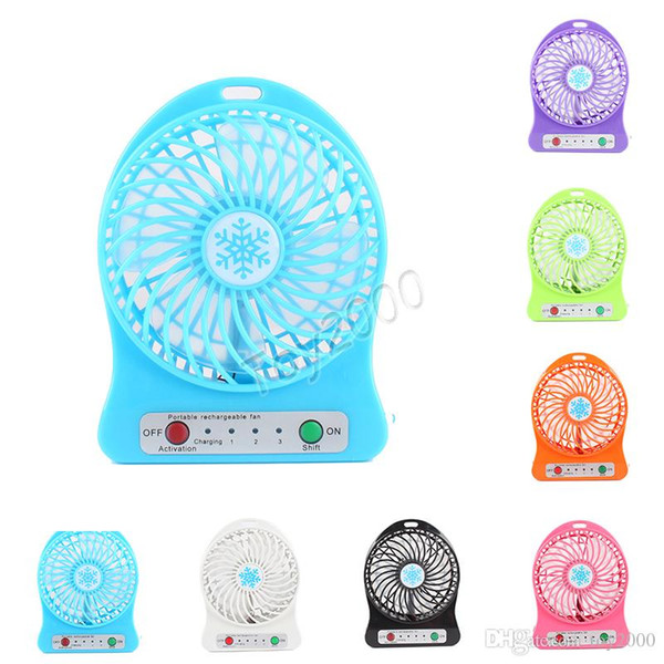 Portable Mini USB Fan summer Small Desk Pocket Handheld Air Rechargeable 18650 Battery Cooler For Home Office kids toys