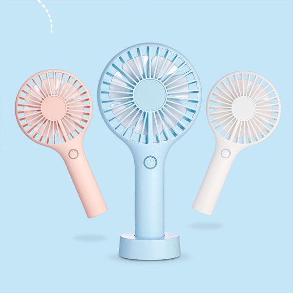 New Handheld Fan Mini Rechargeable Portable Small Electric Fan Student Office Desktop Hand Holding USB Fan