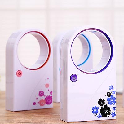 Handy USB Battery Dual-use Bladeless Fan Handle Mini Charging Rechargeable Electric Fans Handheld Portable Summer Air Cooler Kids Toys