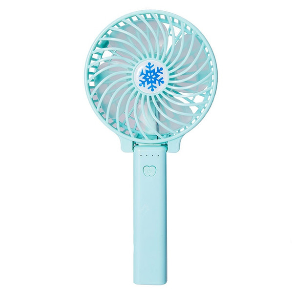 Portable Air Cooling Colorful Outdoor Electric Fans Handheld Foldable Summer Cool Rechargeable Battery Operated USB Mini Fan