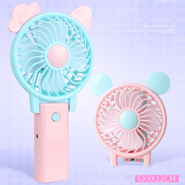 Portable Mini Fan USB Charging Cool Removable Rotating Handheld Outdoor Fans Pocket Folding Fan for Kids and Adult Gifts