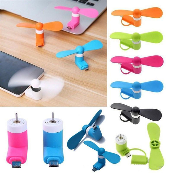 Portable Nini USB Fan Mobile Phone Notebook Fan Smart Phone Android iPhone USB Fan