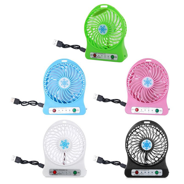 Summer Rechargeable Led Fan Desk PC Electric Gadgets Protectable Portable Turntable Mini Small Fan for 3 models Air Conditioner Cooling