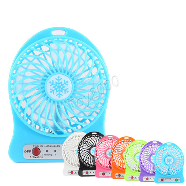 Portable Mini USB Fan summer Small Desk Pocket Handheld Air Rechargeable 18650 Battery Cooler For Home Office kids toys