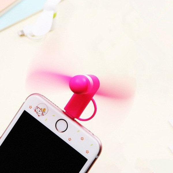 Mini Cool Micro USB Fan Mobile Phone USB Fan Cell phone For type-c micro USB iPhone x