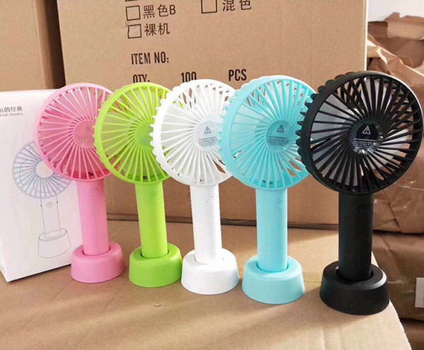 SS12 Mini Portable Fan Multifunctional USB Rechargerable Kids Table Fan LED Light 18650 Battery Adjustable 3 Speed for Indoor Outdoor Kids