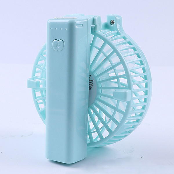 Handy Usb Fan Foldable Handle Mini Charging Electric Fans Snowflake Handheld Portable For Home Office Gifts RETAIL BOX