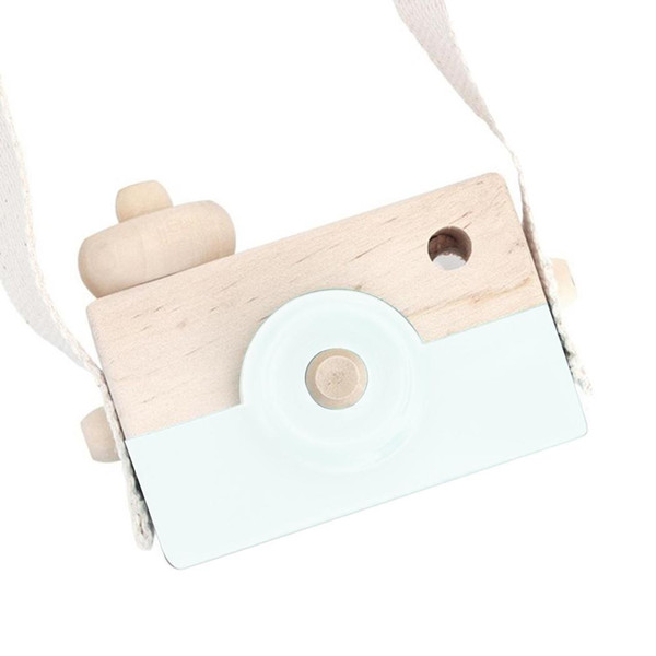 Wooden Gift Hanging 4 Props Toy Photo Camera Birthday Mini Kids' Room years Decor 2