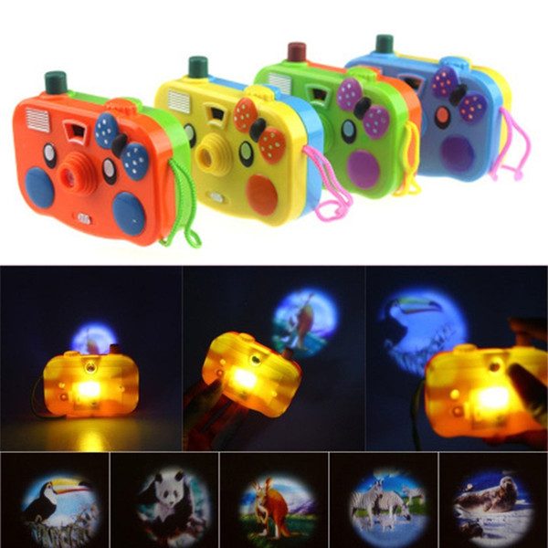 New Camera Projection Toy Simulation Toy Digital Camera Take Photo Animal Children Educational Birthday Gift For Baby Kids-M35