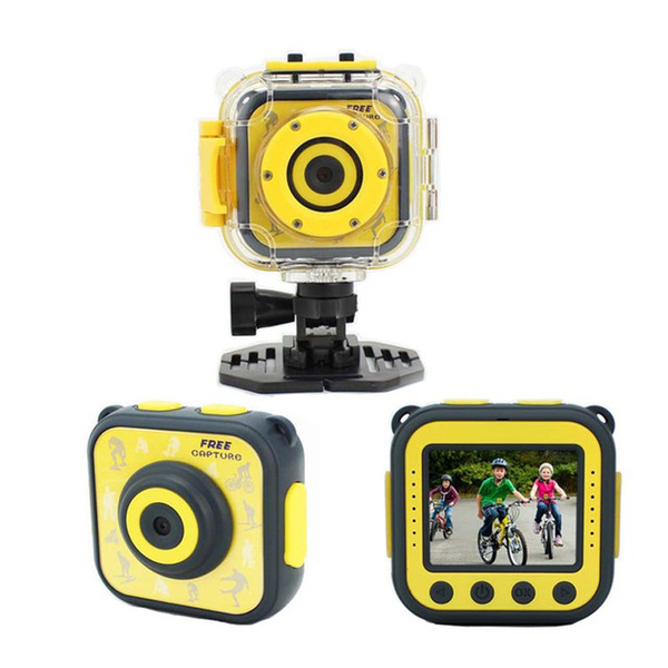 Cute Mini Children Kid Camera 720P Digital Video Portable Camcorder Waterproof Camera with 1.77