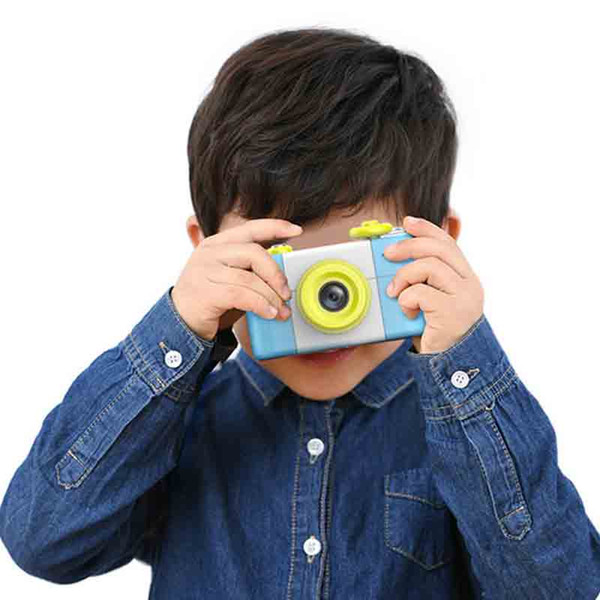 Mini LSR Cam Digital Camera 1.6 Million Pixels For Kids Baby Cute Cartoon Multifunction Toy Children Creative Camera Gift