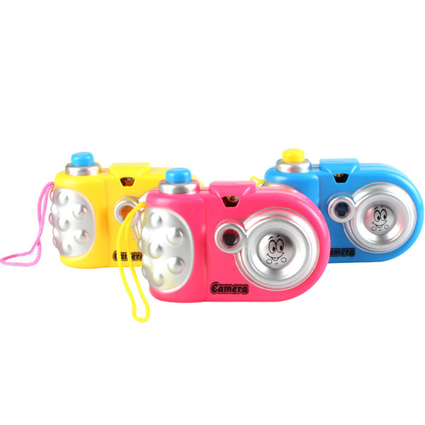 3 styles Light Projection Camera Kids Educational Toys for Children Gifts Animals World three Color