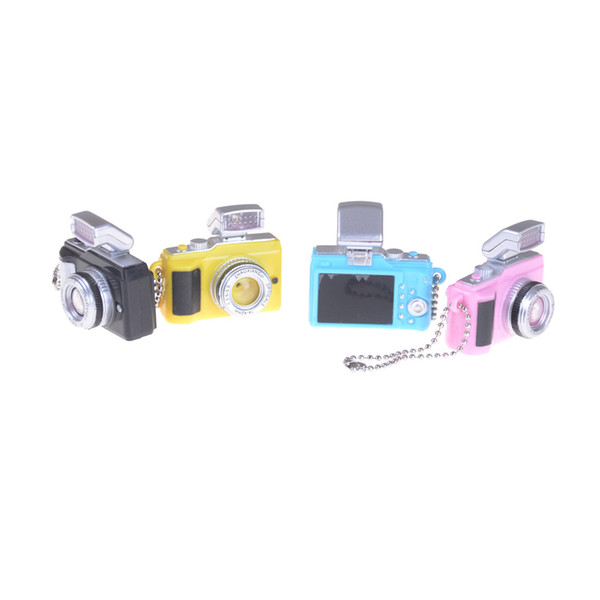 1 Pcs LED Flashing Mini Camera For BJD Doll DIY 1/4 1/3 Dod . As . Dz Sd Cameras toy Key Chains Toys Sound Gift