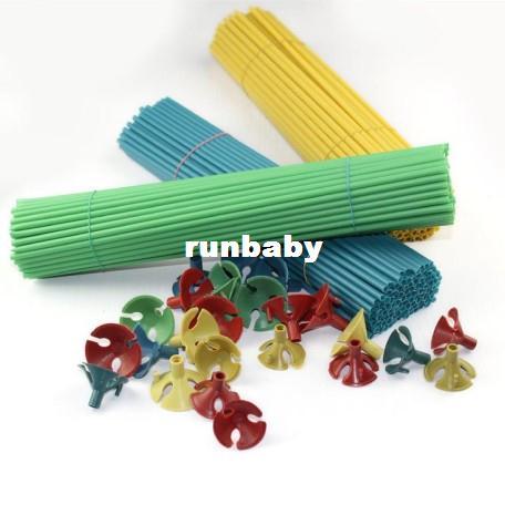 28cm Balloon sticks for ballon inflatable toys and party baloons 100pcs/lot