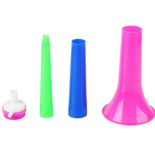 1 Pcs/set Funny Detachable scalable plastic trumpet football game fans horn bar games props children toys