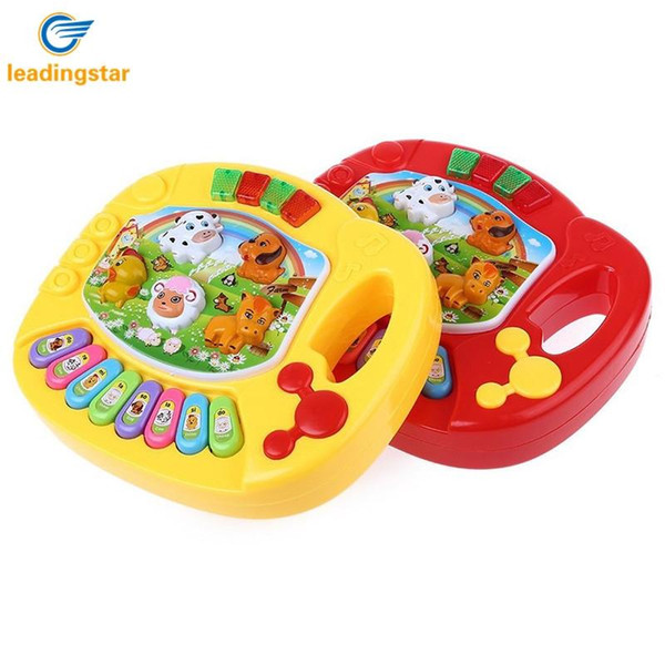 LeadingStar Baby Kids Battery Powered Animal Farm Piano Developmental Musical Toy Educational Toy Kids Gift ZK25