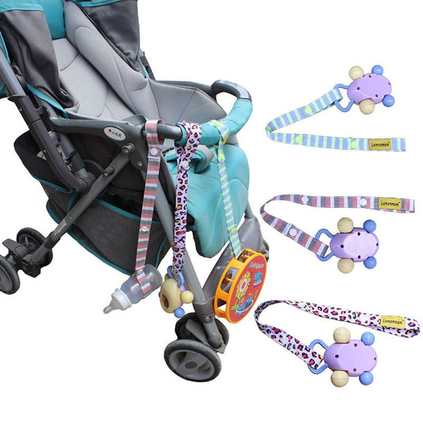 1pcs/3pcs New Baby Safety Seats Baby Rattles Toys Fixed Toys Stroller Toys Pacifier Chain Tether Strap