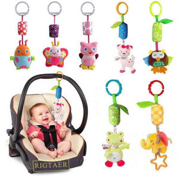 baby early educational toys New Infant Mobile Baby Plush Toy Bed Wind Chimes Rattles Bell Toy Stroller for Newborn kids toy