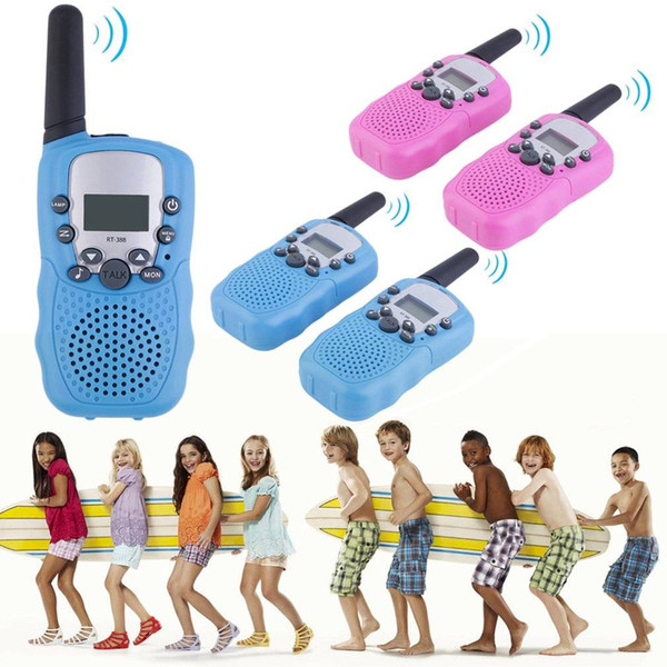 2pcs RT-388 Walkie Talkie 0.5W 22CH Two Way Radio For Kids Children Gift Two-way Radio Talkly Children Transceiver