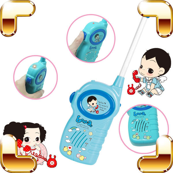 New Coming Gift Baby Toy Walkie Talkies Children Communicate Talking Machine Family Interactive Game Cute Long Distance Intercom