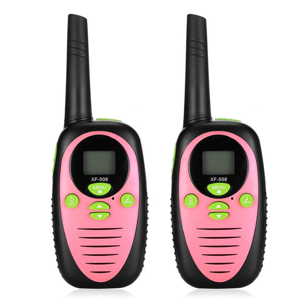 2pcs Children Walkie Talkies Baby Monitor 2-Way Radio 22 Channels 3KM Range Belt Clip With Adjustable Volume Free Shipping VB