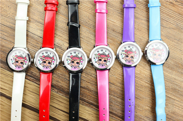 Children's cartoon little girl Princess quartz watch cute fashionable children's belt wristwatch customized, manufacturer supply, Wholesale